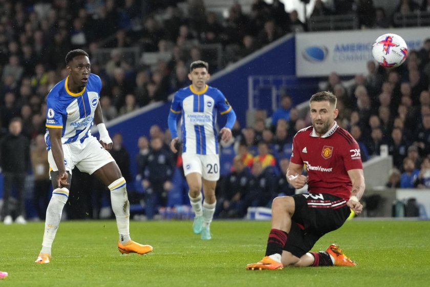 Брайтън надви Манчестър Юнайтед с гол от дузпа в 99-ата минута