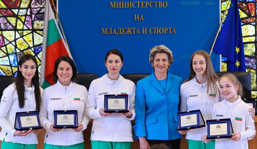 Весела Лечева: Щастлива съм, че решението за нова зала за художествена гимнастика е факт