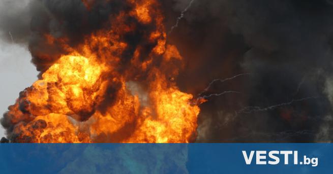 Експлозия във влак, превозващ цистерни с нефтопродукти в Русия