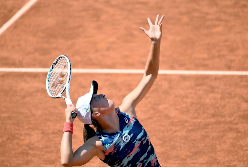 Лесен старт на "Ролан Гарос" за защитаващата титлата си Ига Швьонтек