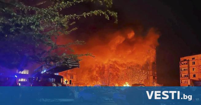 Нощен обстрел над Украйна: Атака с 24 дрона камикадзе