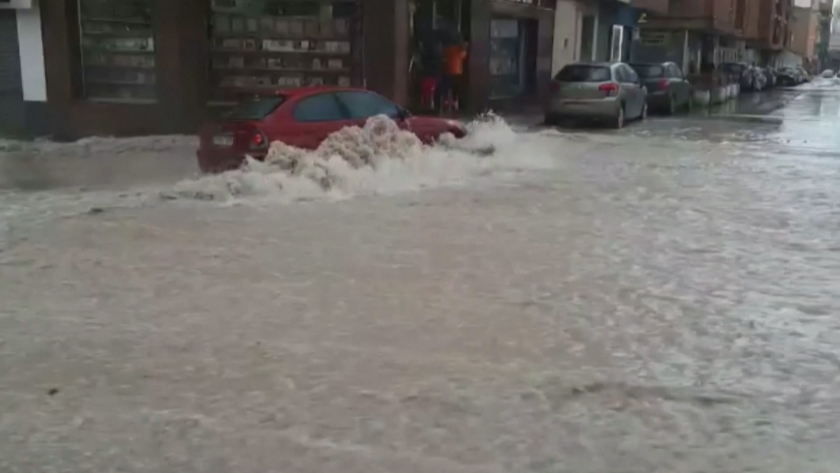 Поройни дъждове в Испания