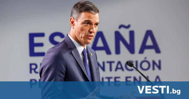 Испанският премиер Педро Санчес на посещение в Киев