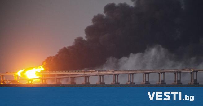 Украйна си призна за първата атака срещу Кримския мост