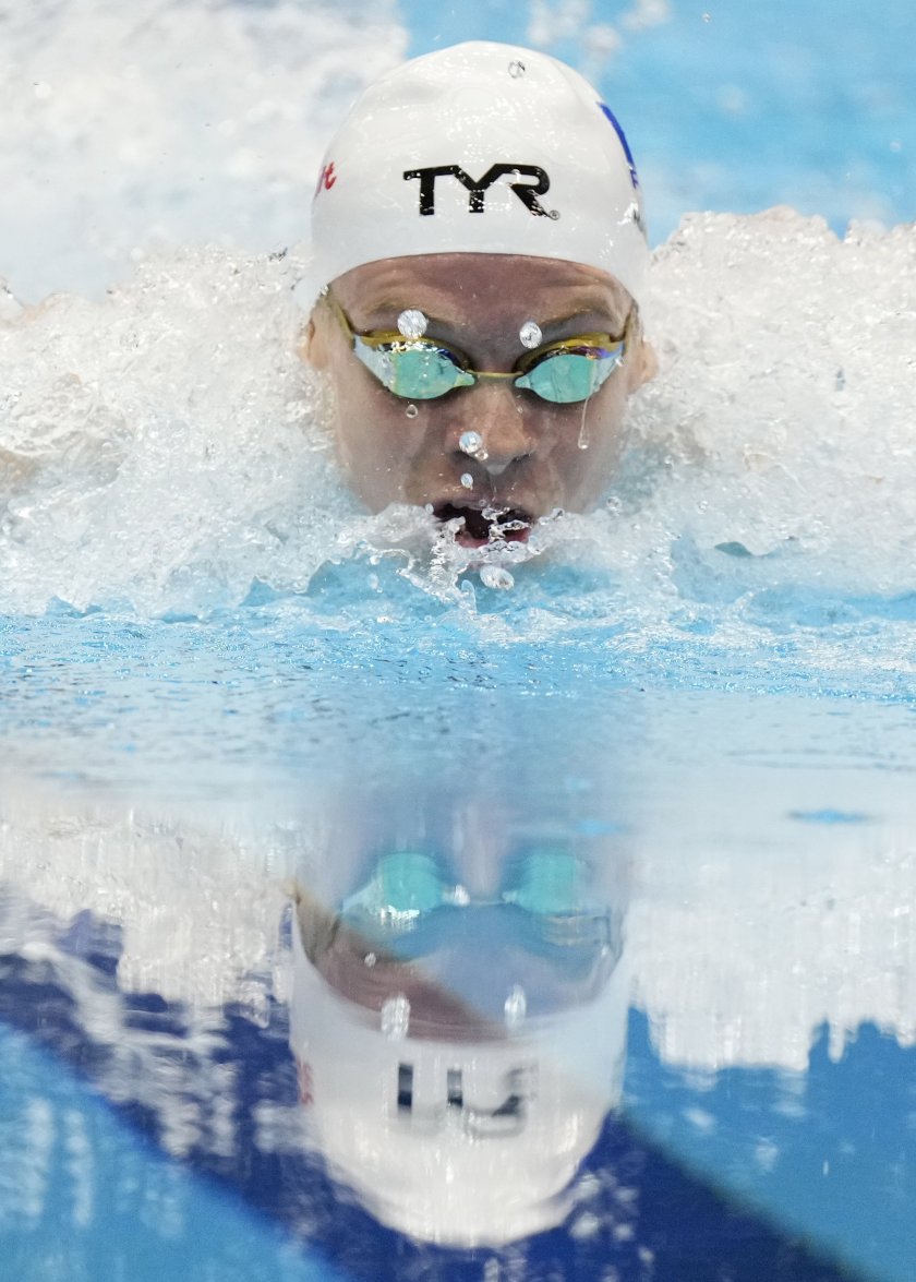 Френското чудо Леон Маршан завоюва втора титла на световното първенство по плуване във Фукуока