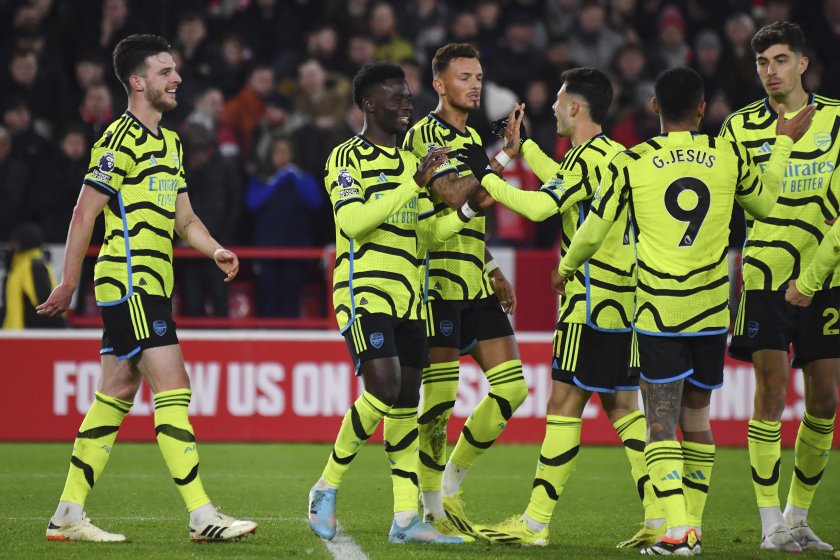 Арсенал продължава да се забавлява, вкара шест гола като гост на Шефилд