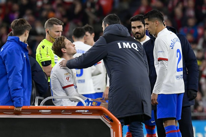 Барселона загуби ценни играчи при нулевото равенство с Атлетик Билбао