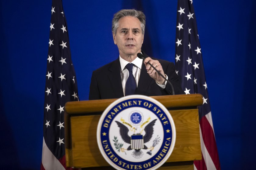 Държавният секретар на САЩ Антъни Блинкен поздравява България за Националния празник