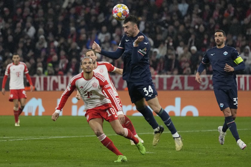 Преобразен Байерн не даде шансове на Лацио и се класира за четвъртфиналите в Шампионската лига