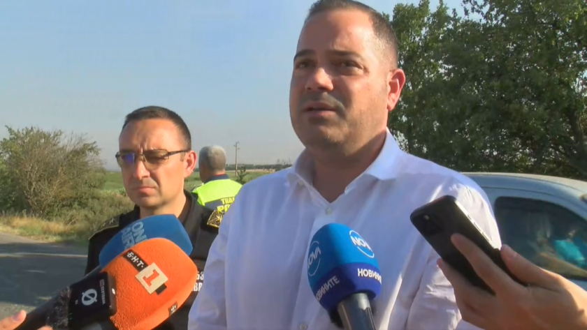 Калин Стоянов: Няма жертви и пострадали от пожара край с.Воден