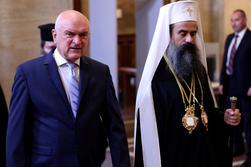 Премиерът посрещна патриарх Даниил в Министерския съвет
