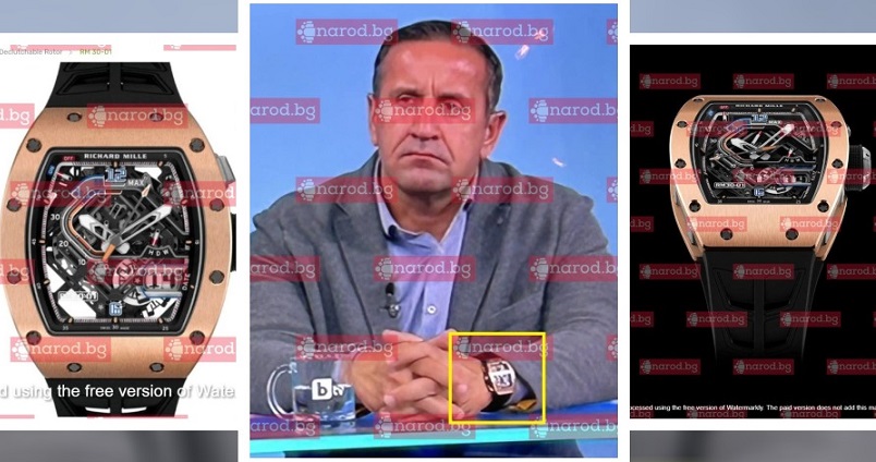Само в Narod.bg: Георги Харизанов сложи на китката Richard Mille за $260 000 (СНИМКИ)