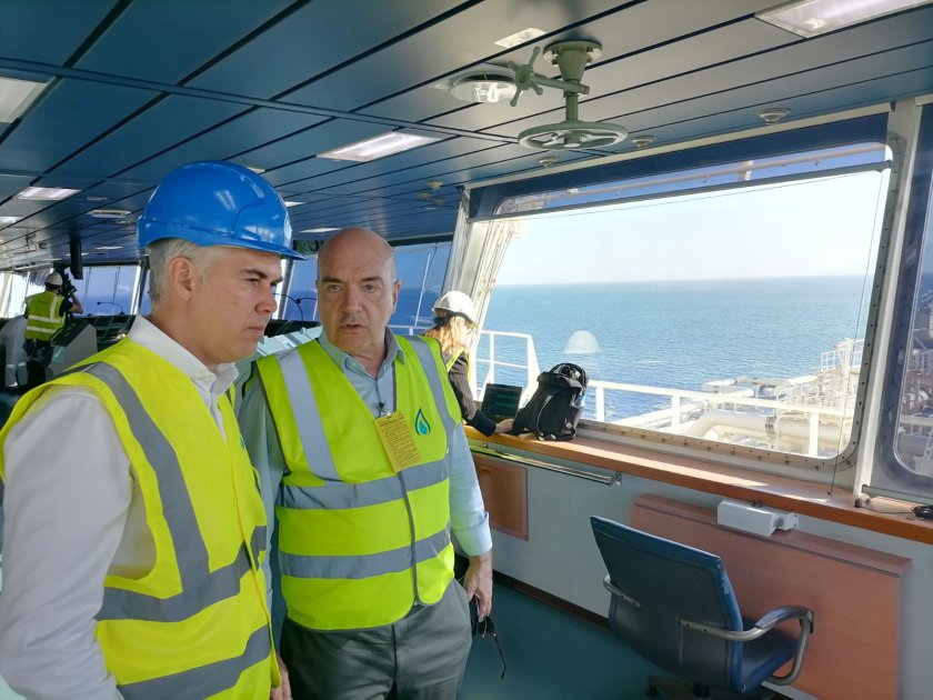 Старт на първата доставка на втечнен природен газ за България от терминала "Александруполис"