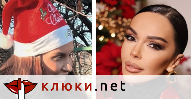 Галена в червено до пищна елха, Анелия с акция в помощ на възрастни хора (Снимки)