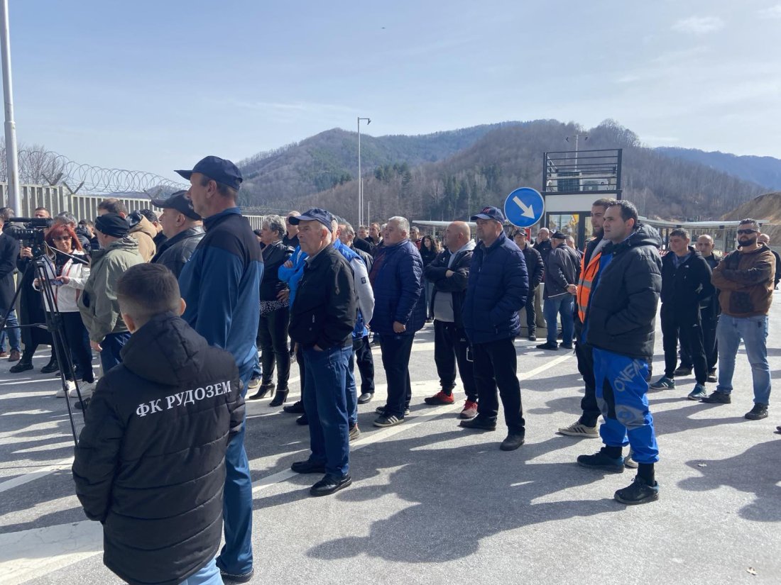 Протест край граничен пункт Рудозем – Ксанти