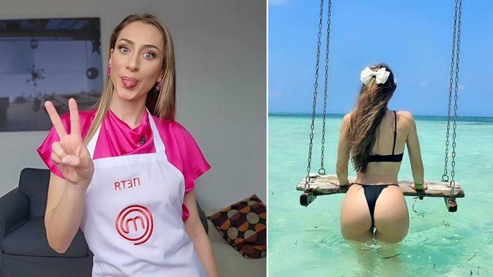 Секси стюардеса от „Мастършеф“ показа бразилски форми в Рио СНИМКИ