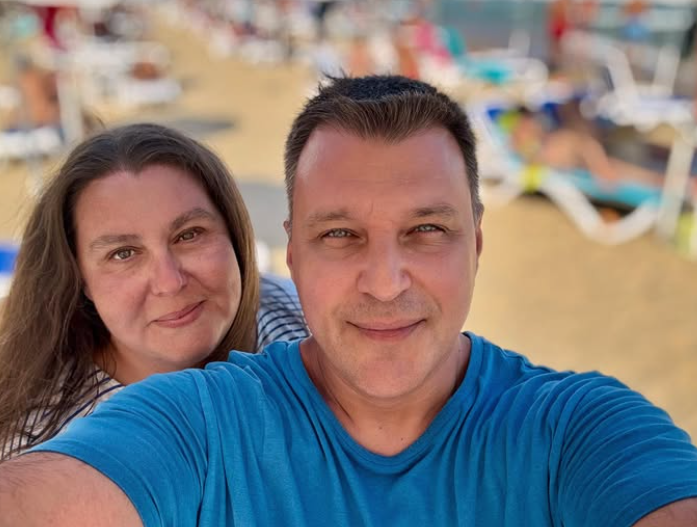 Христо Калоферов за първи път се похвали с половинката си (Показа Мила, която го дари със син –Снимки)