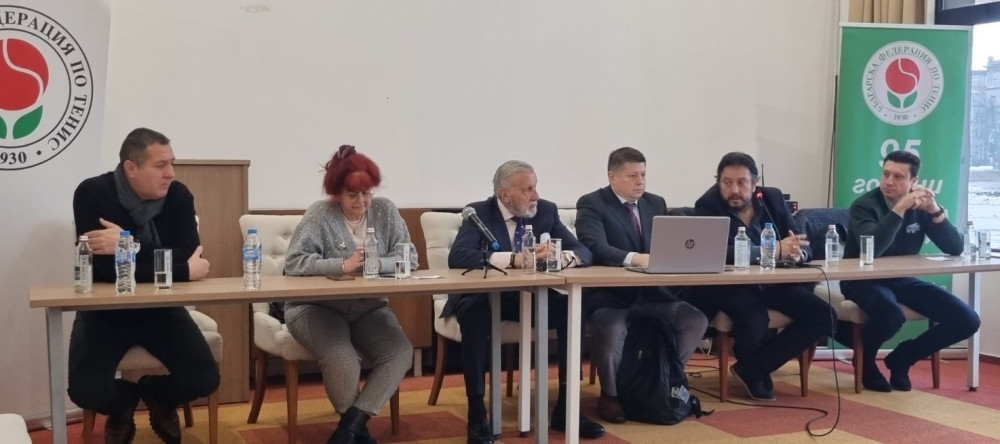 Иван Тиков е новият президент на Българската федерация по тенис, а Стефан Цветков остава почетен президент и член на УС