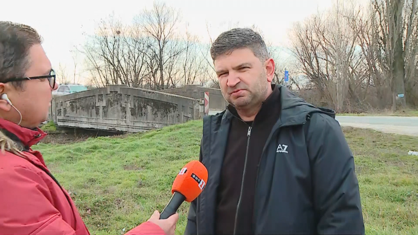 Опасно тесен мост между Пловдив и Хисаря