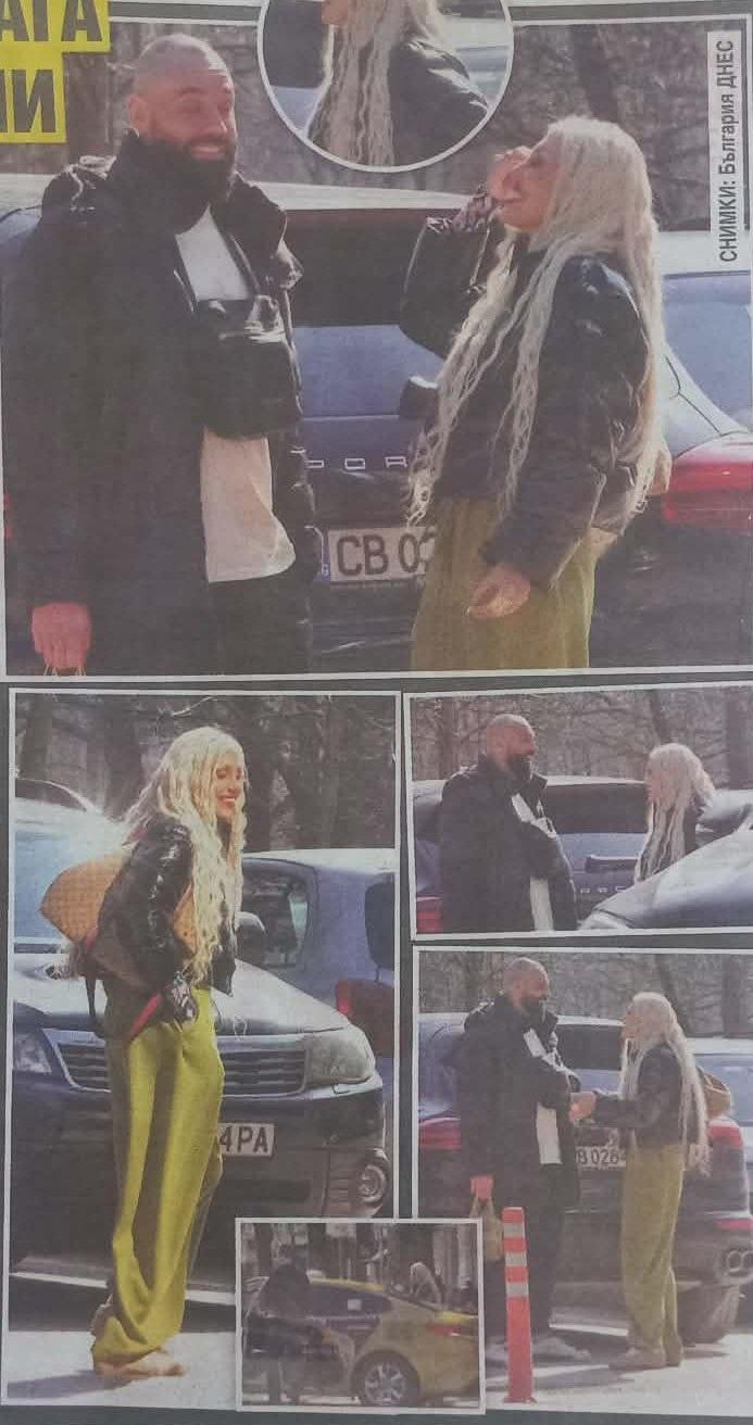 Здрав мускуляга забавлява Джулката (Папарашки снимки)